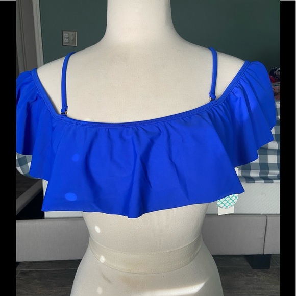 Raisins Mermaid Flounce Bra Bikini Top - Picture 2 of 12